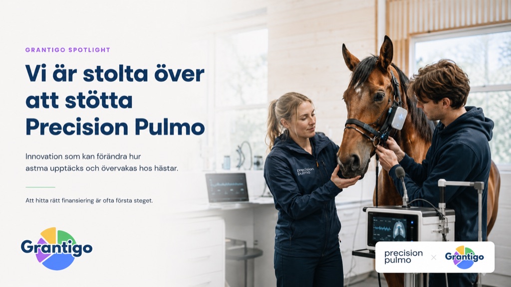 Grantigo Spotlight: Precision Pulmo, Equinspire mäter astma hos hästar
